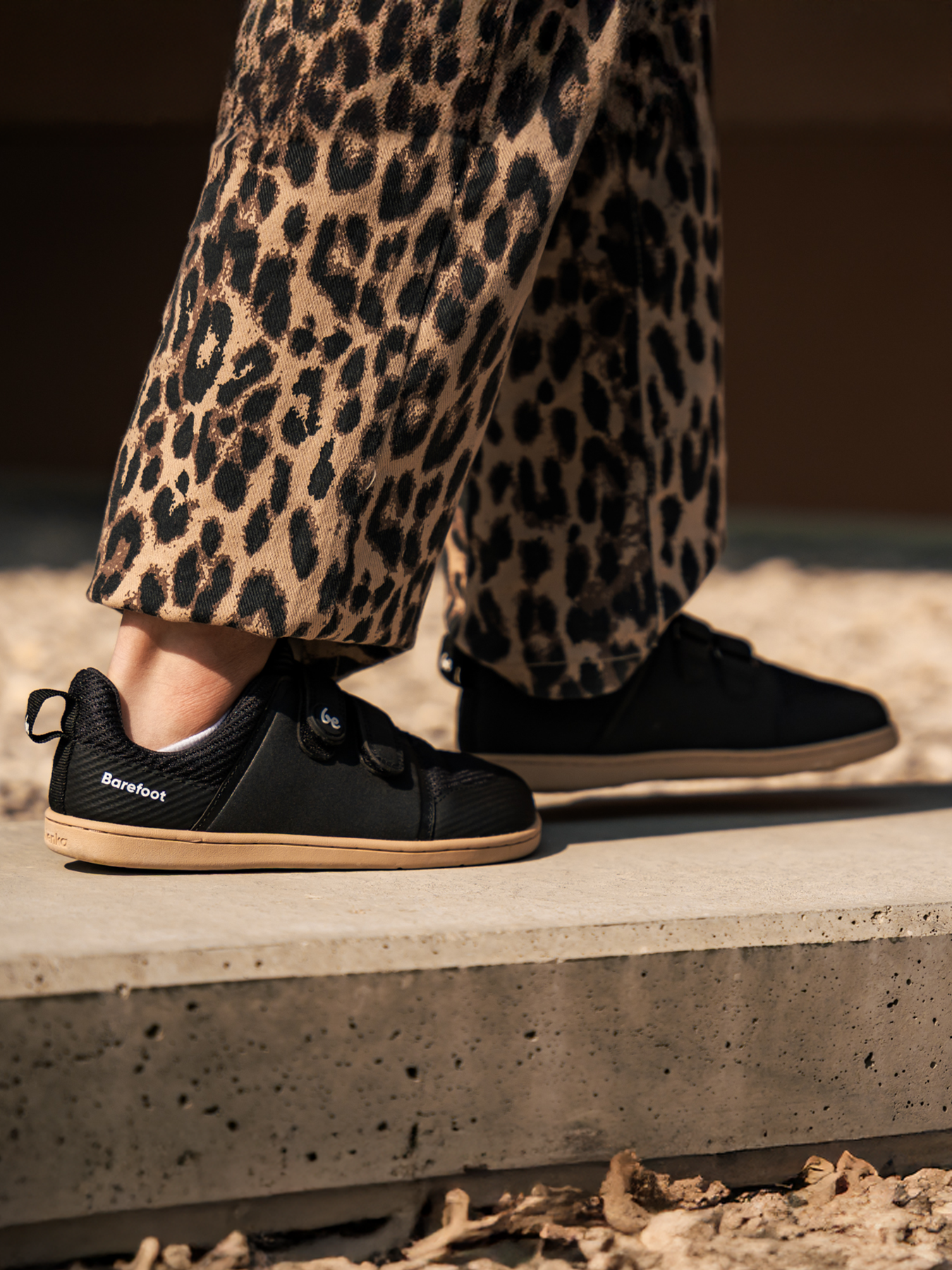 Kids barefoot sneakers Be Lenka Bounty Junior - Black