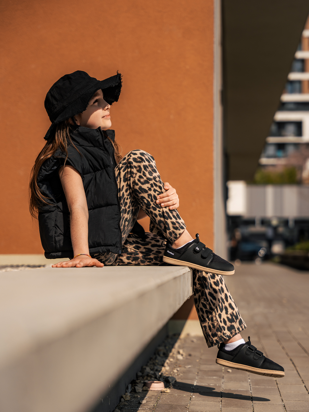 Kids barefoot sneakers Be Lenka Bounty Junior - Black