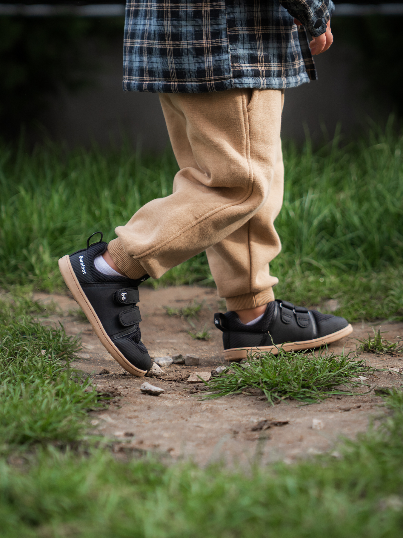 Kids barefoot sneakers Be Lenka Bounty Kids - Black