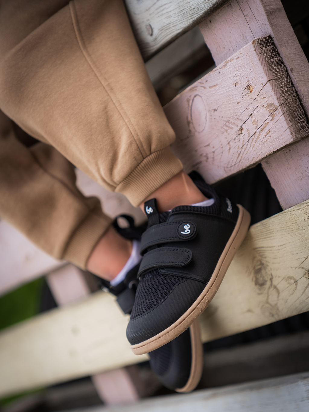 Kids barefoot sneakers Be Lenka Bounty Kids - Black