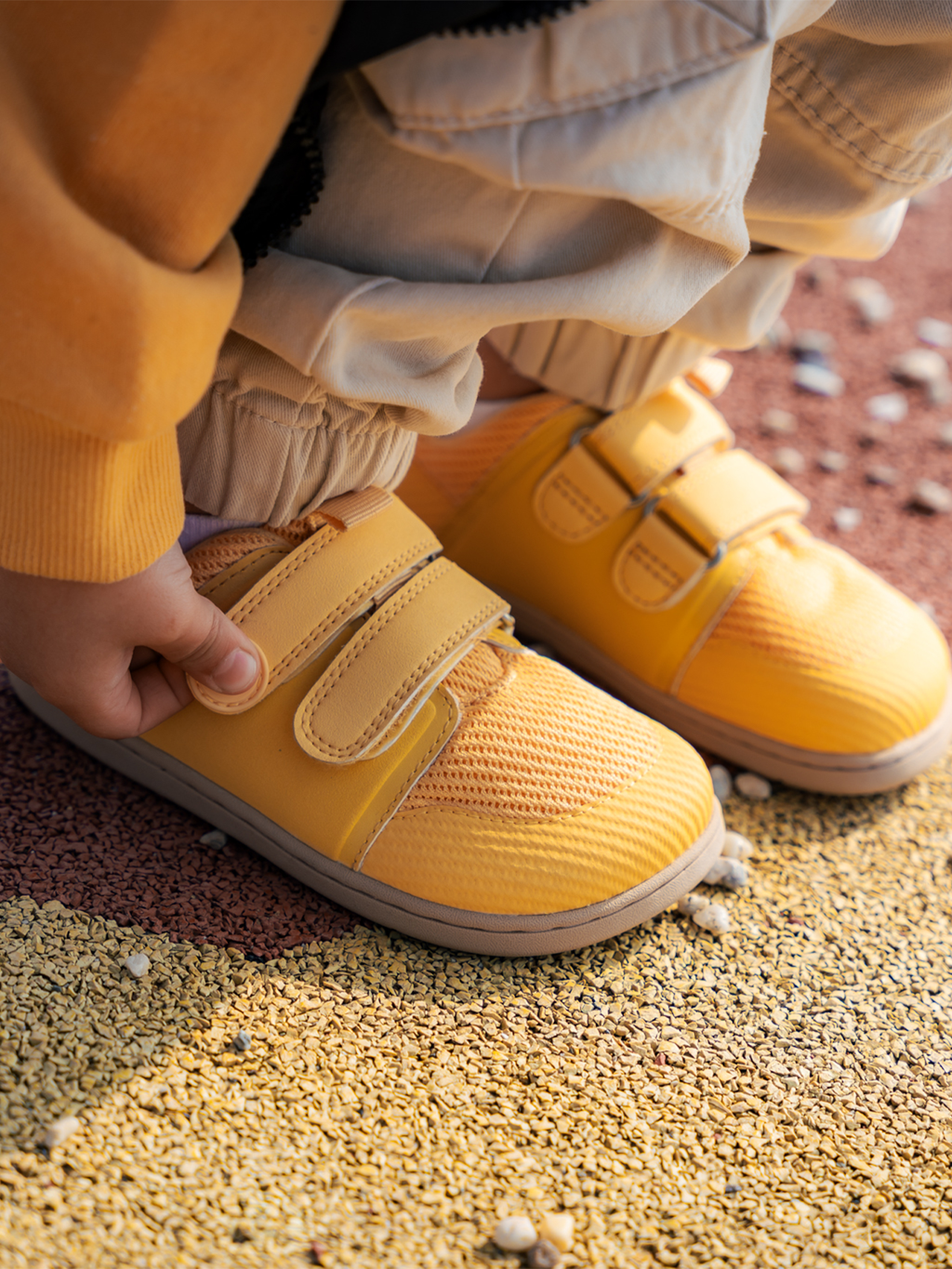 Kids barefoot sneakers Be Lenka Bounty Kids - Yellow