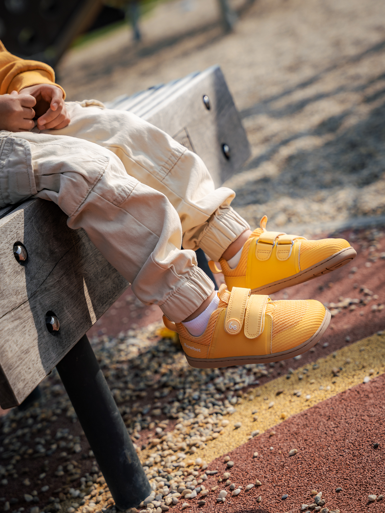 Kids barefoot sneakers Be Lenka Bounty Kids - Yellow