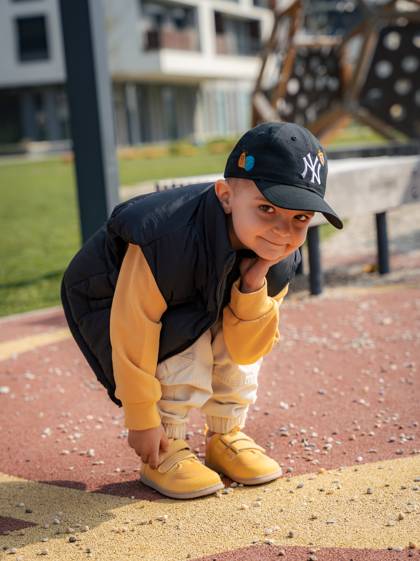 Kids barefoot sneakers Be Lenka Bounty Kids - Yellow