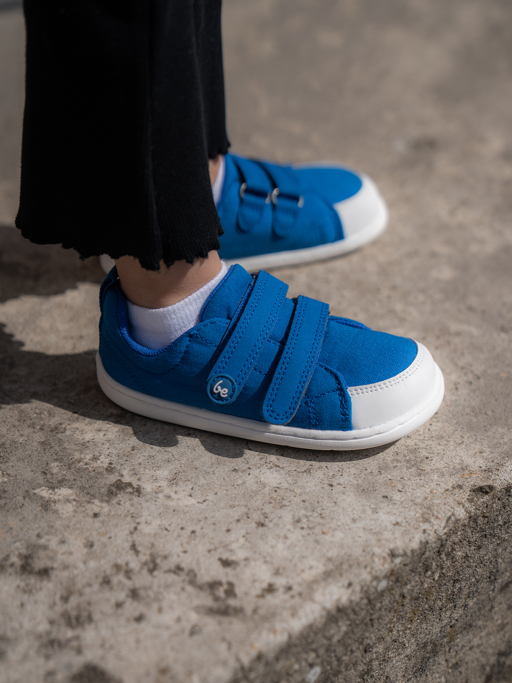 Kids barefoot sneakers Be Lenka Canvi Kids - Blue