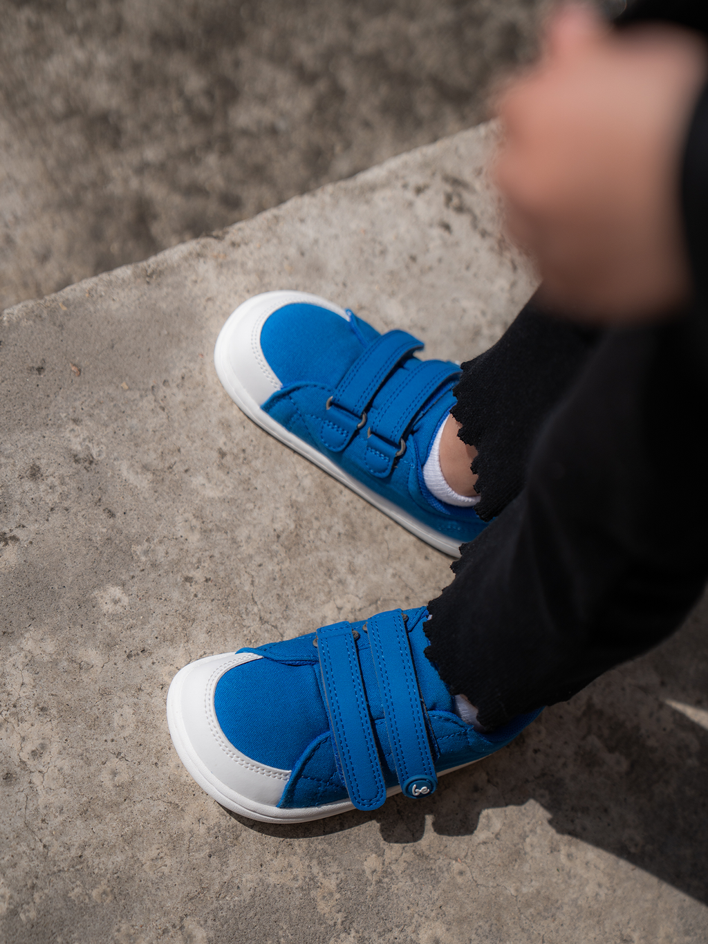 Kids barefoot sneakers Be Lenka Canvi Kids - Blue