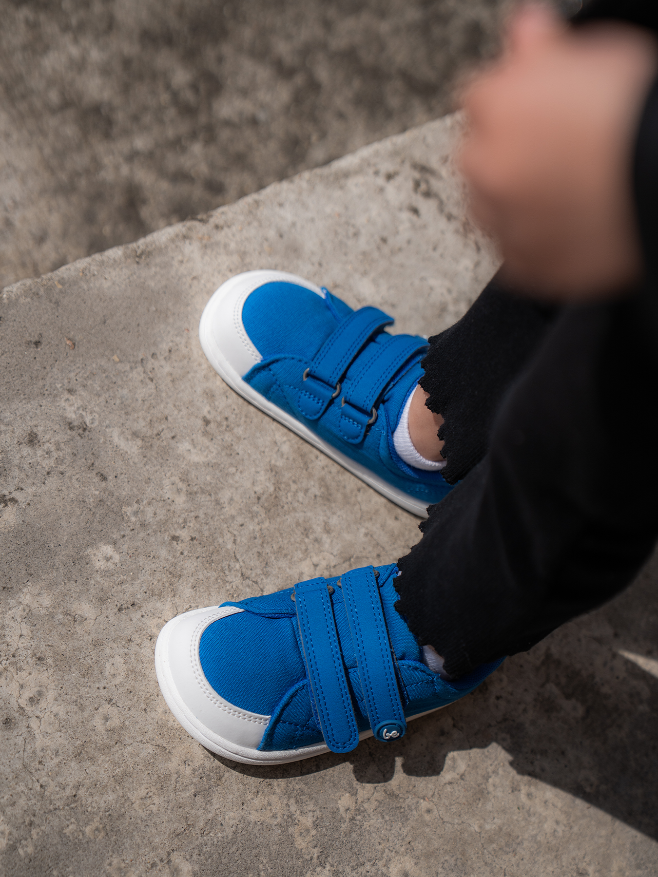 Kids barefoot sneakers Be Lenka Canvi Kids - Blue