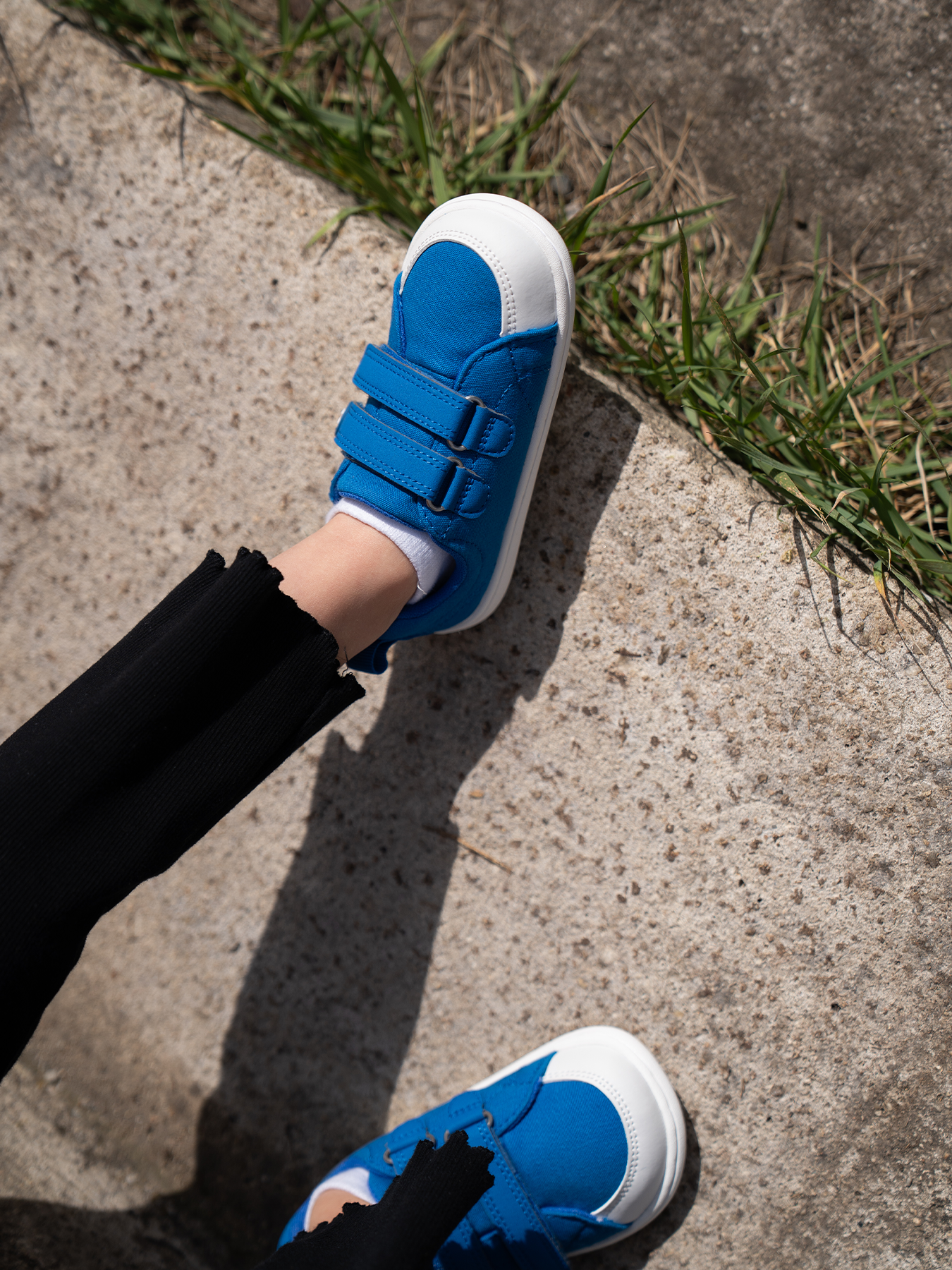 Kids barefoot sneakers Be Lenka Canvi Kids - Blue