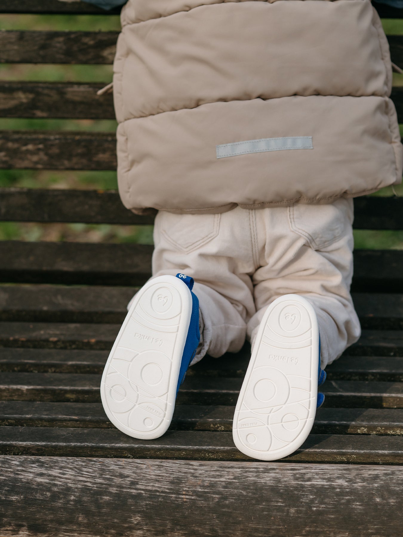 Kids barefoot sneakers Be Lenka Canvi Preschool - Blue