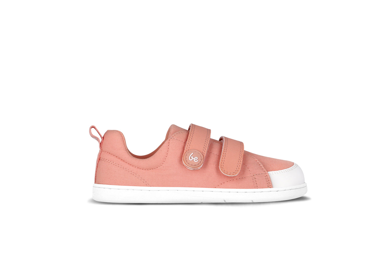 Kids barefoot sneakers Be Lenka Canvi Kids - Coral Pink