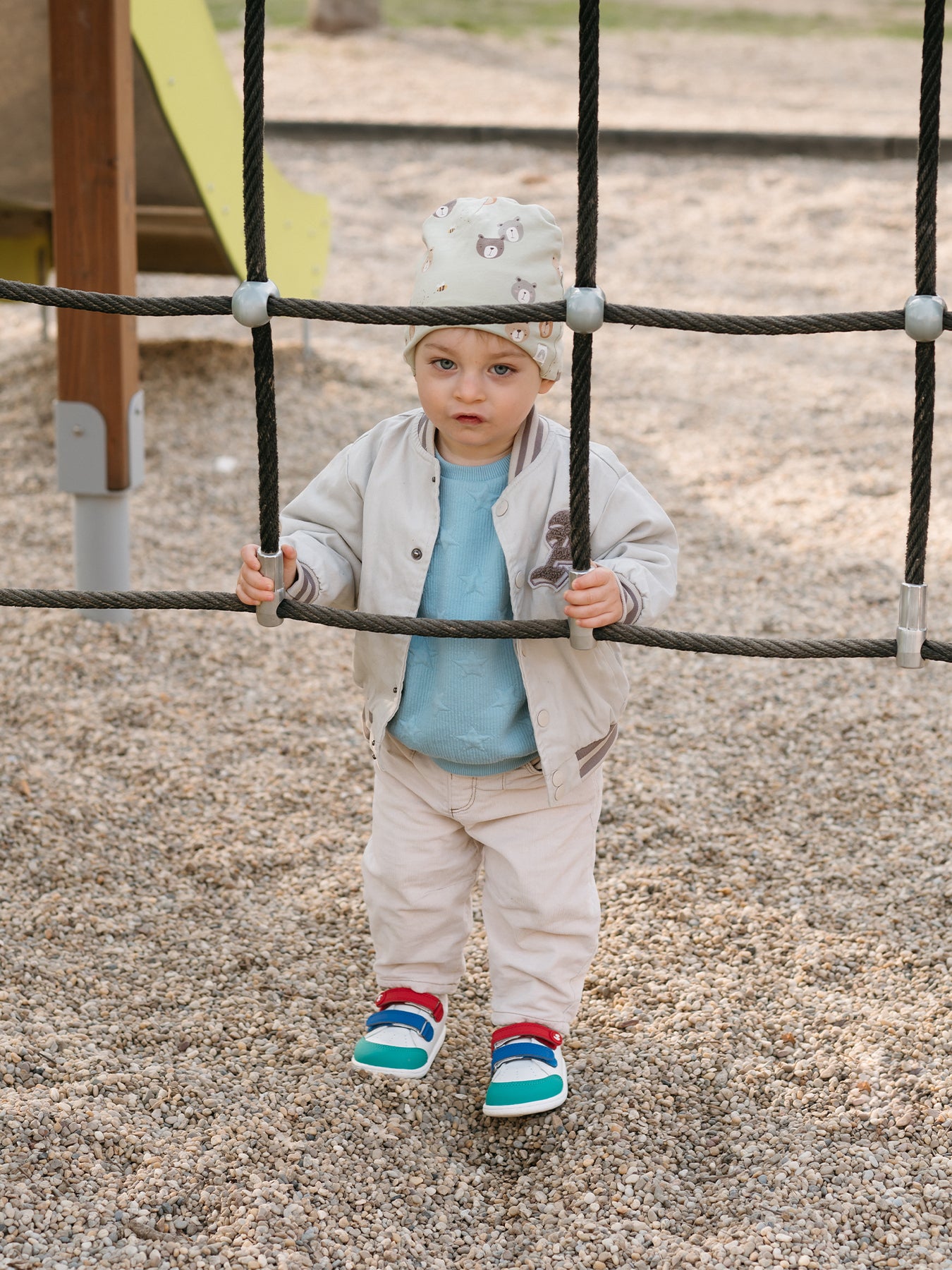 Kids barefoot sneakers Be Lenka Energise Preschool - White & Multicolour