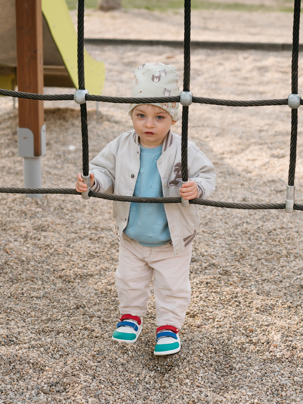 Kids barefoot sneakers Be Lenka Energise Preschool - White & Multicolour