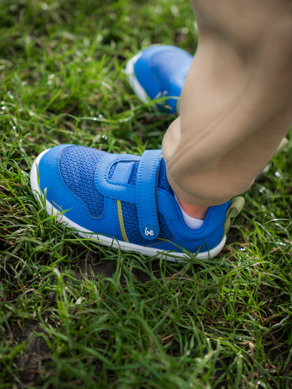 Kids Barefoot Sneakers Be Lenka Glade Kids - Blue & Green