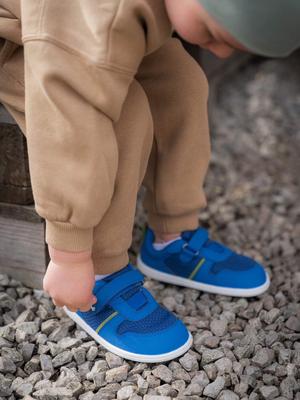 Kids Barefoot Sneakers Be Lenka Glade Kids - Blue & Green