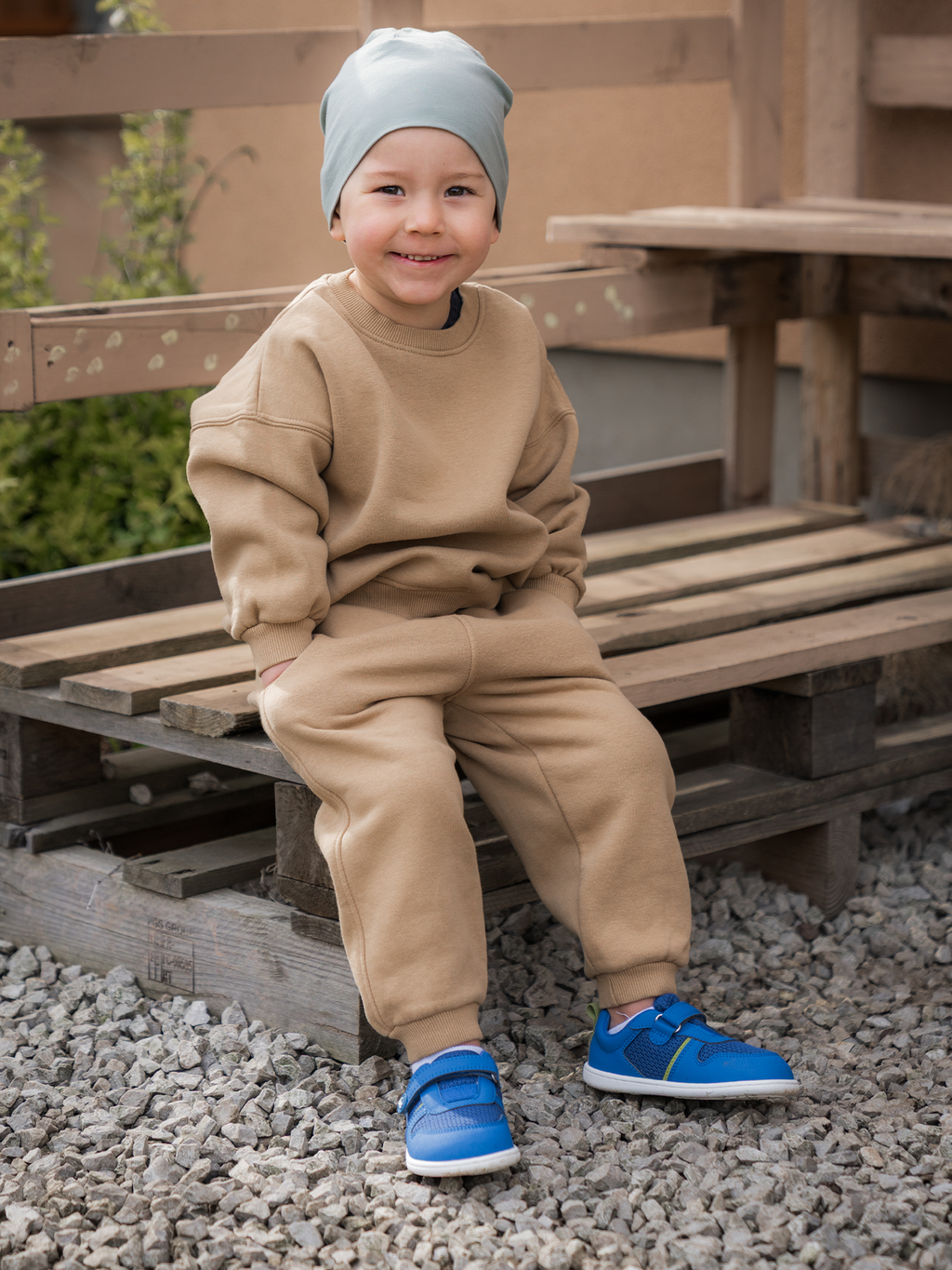 Kids Barefoot Sneakers Be Lenka Glade Preschool - Blue & Green