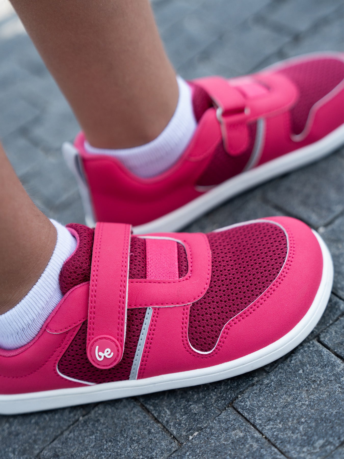 Kids Barefoot Sneakers Be Lenka Glade Kids - Dark Pink