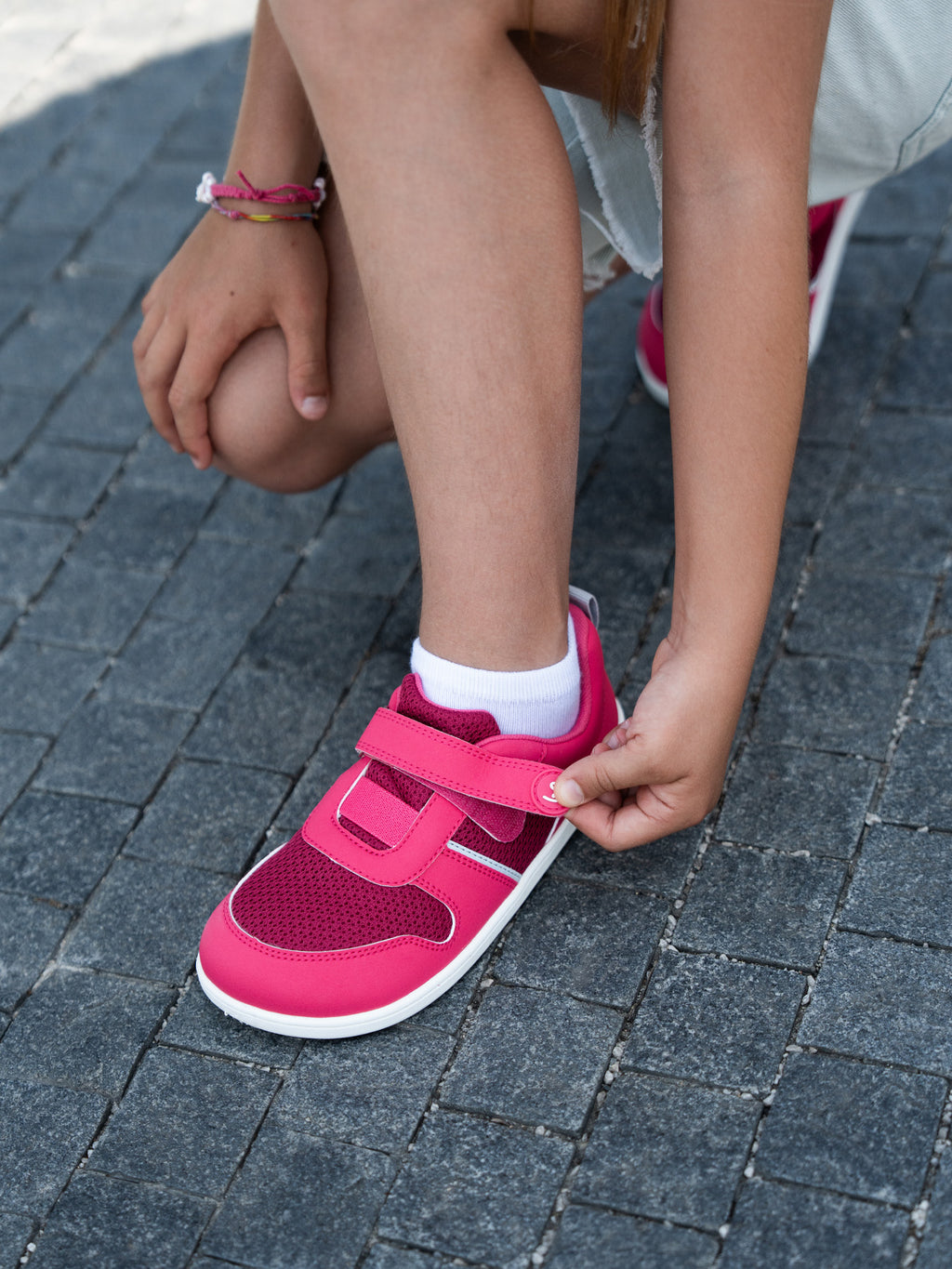 Kids Barefoot Sneakers Be Lenka Glade Preschool - Dark Pink