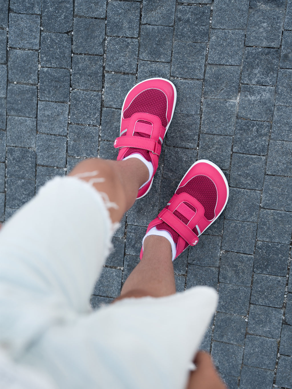 Kids Barefoot Sneakers Be Lenka Glade Preschool - Dark Pink