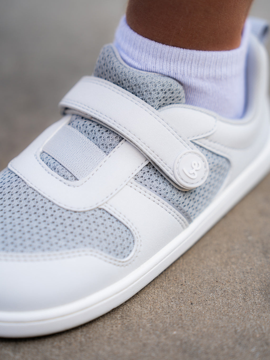 Kids Barefoot Sneakers Be Lenka Glade Kids - Light Grey