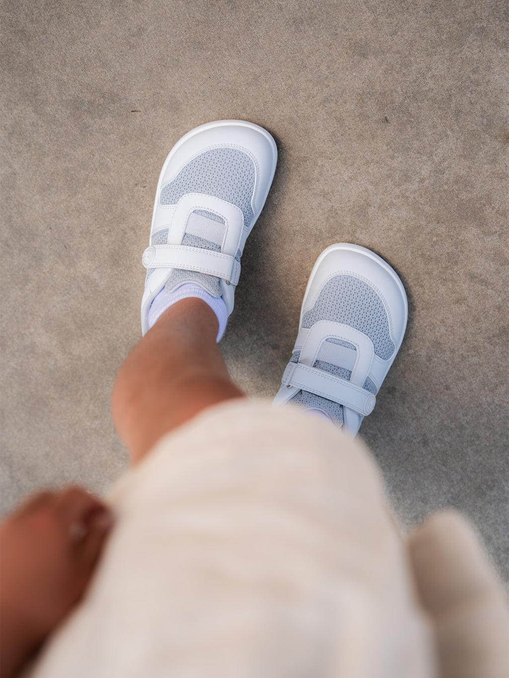 Kids Barefoot Sneakers Be Lenka Glade Preschool - Light Grey