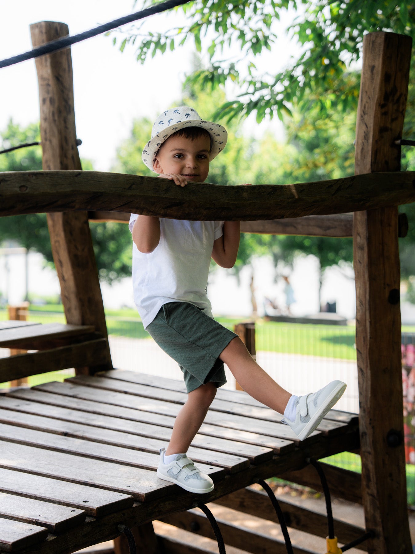 Kids Barefoot Sneakers Be Lenka Glade Kids - Light Grey