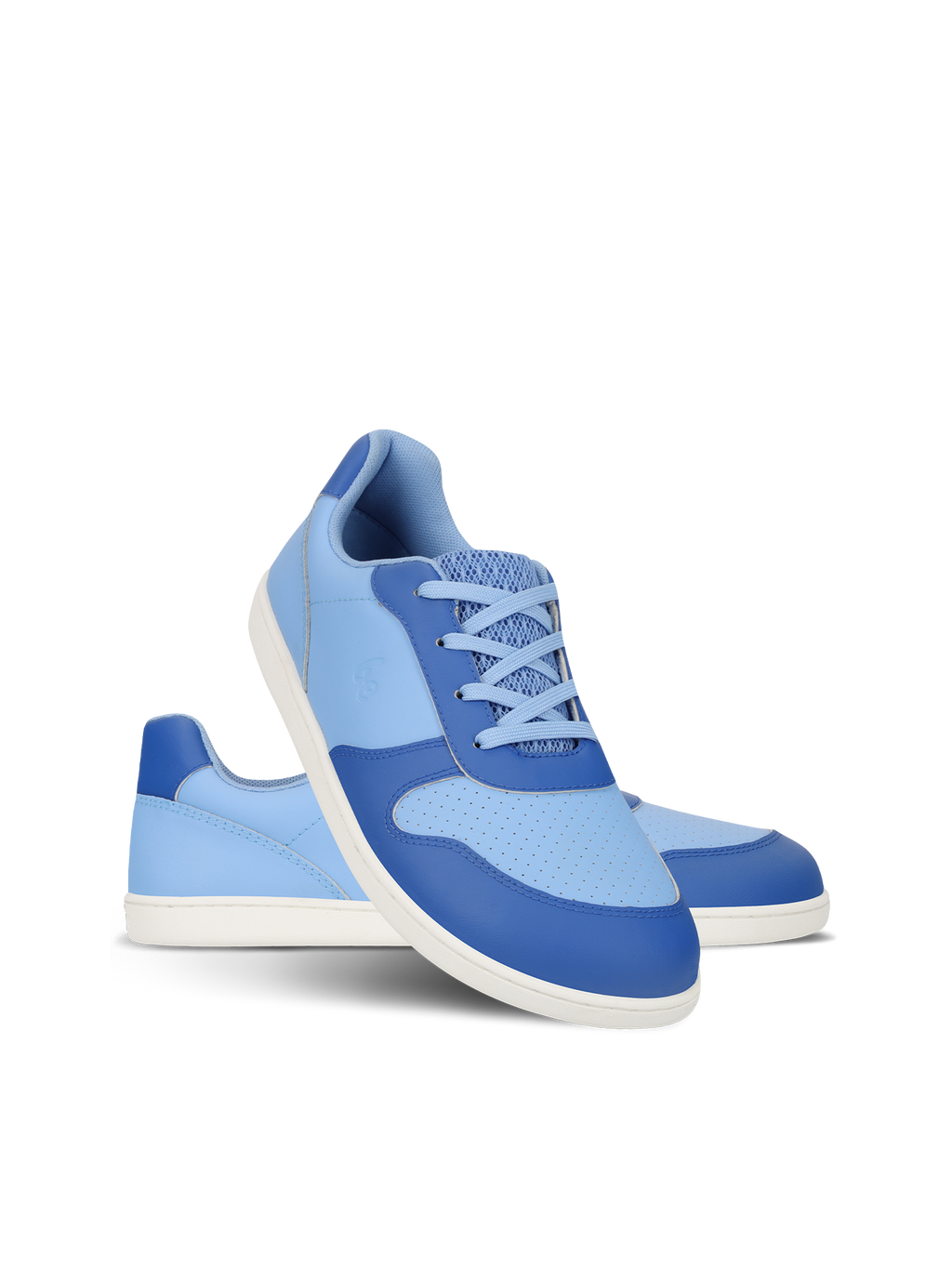 Kids barefoot sneakers Be Lenka Scoot Junior - Light & Royale Blue