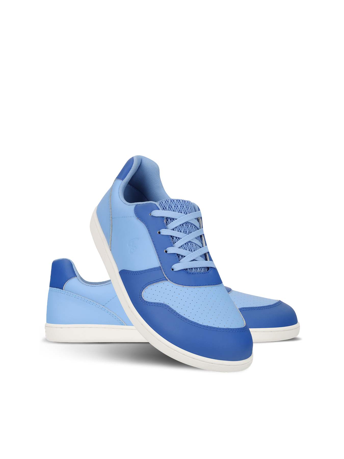 Kids barefoot sneakers Be Lenka Scoot Junior - Light & Royale Blue