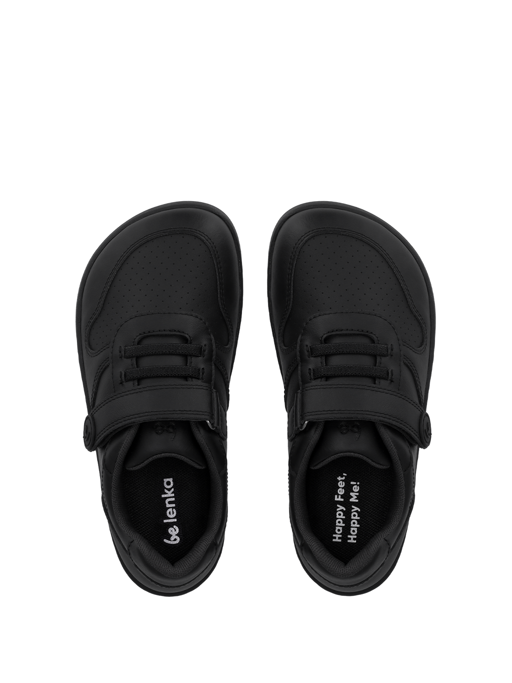 Kids barefoot sneakers Be Lenka Scoot Kids - All Black