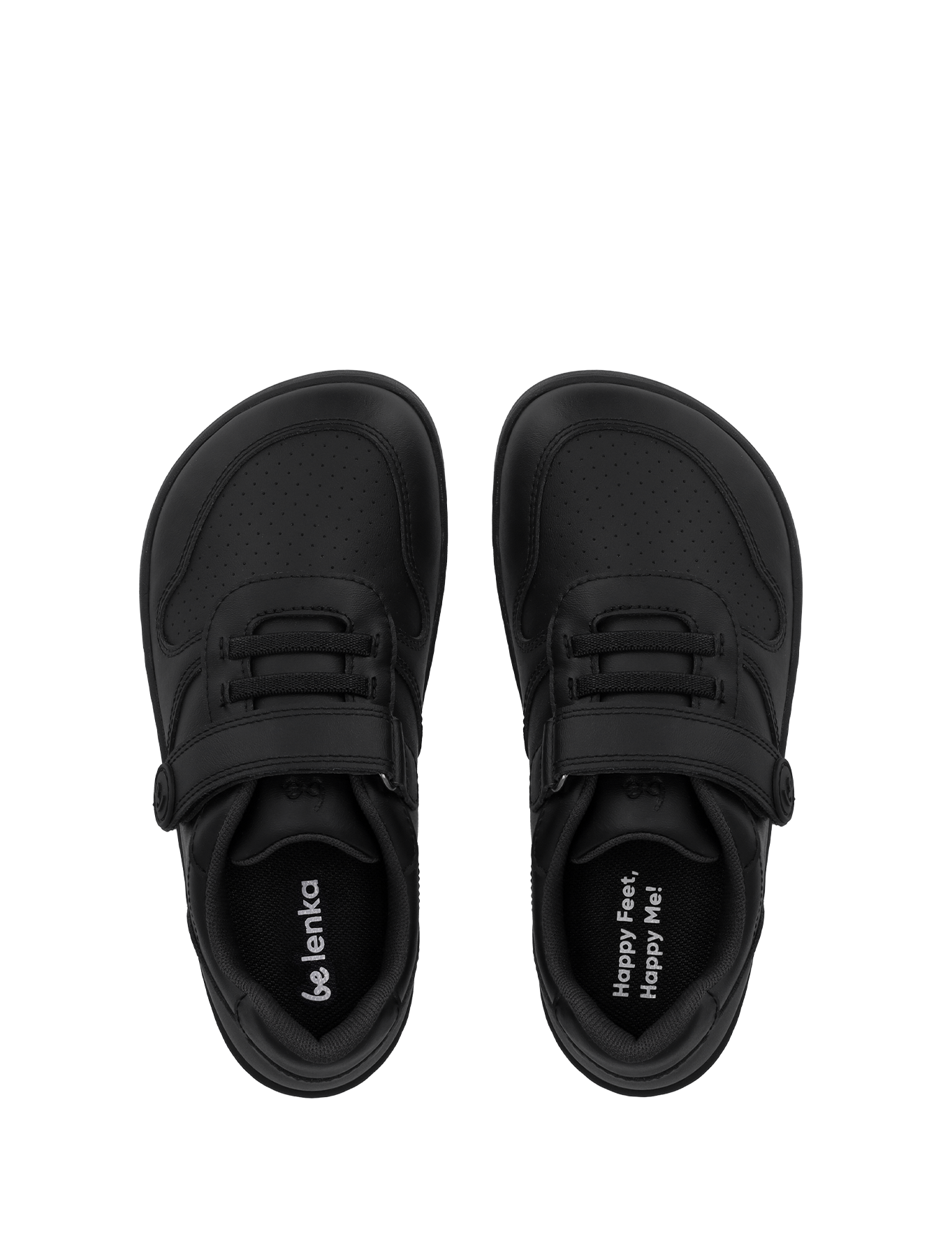 Kids barefoot sneakers Be Lenka Scoot Kids - All Black