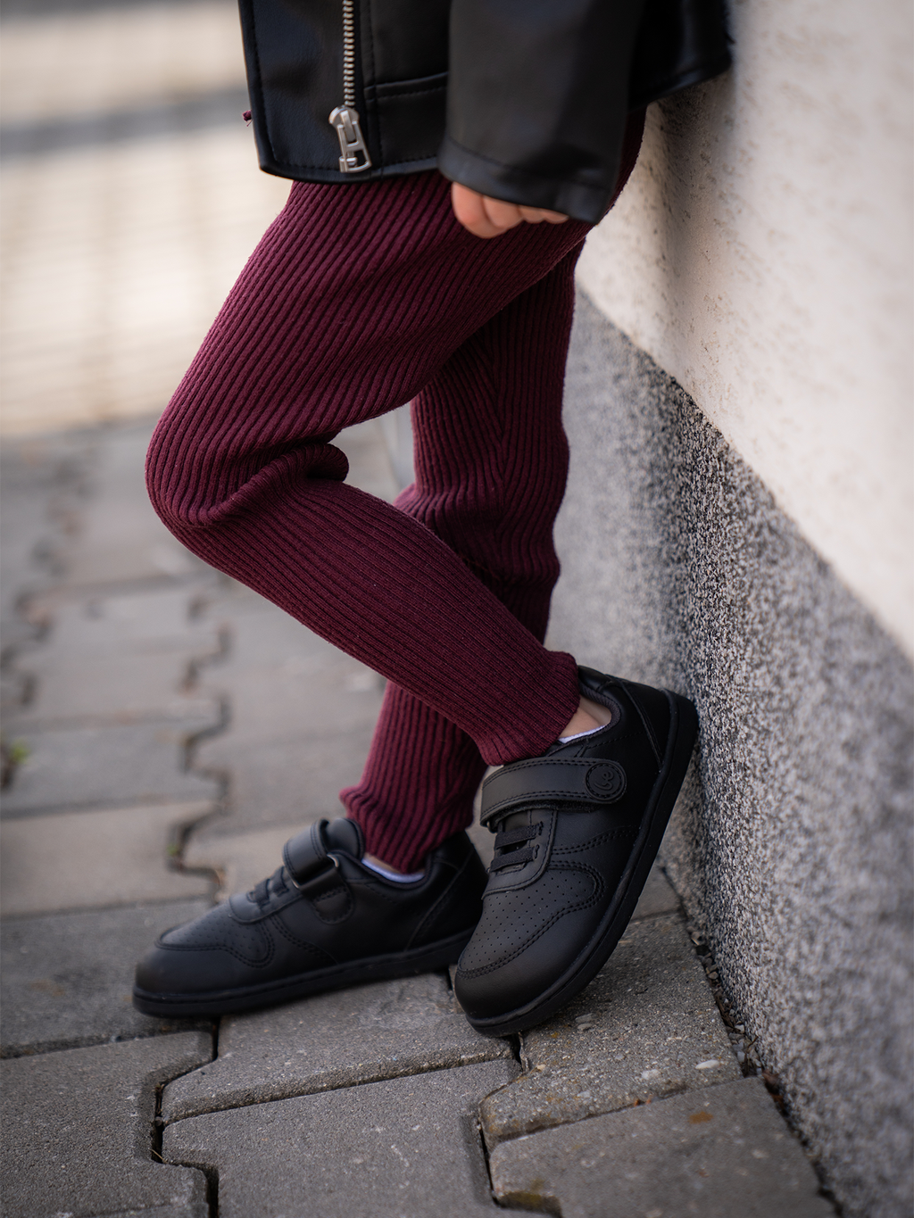 Kids barefoot sneakers Be Lenka Scoot Kids - All Black