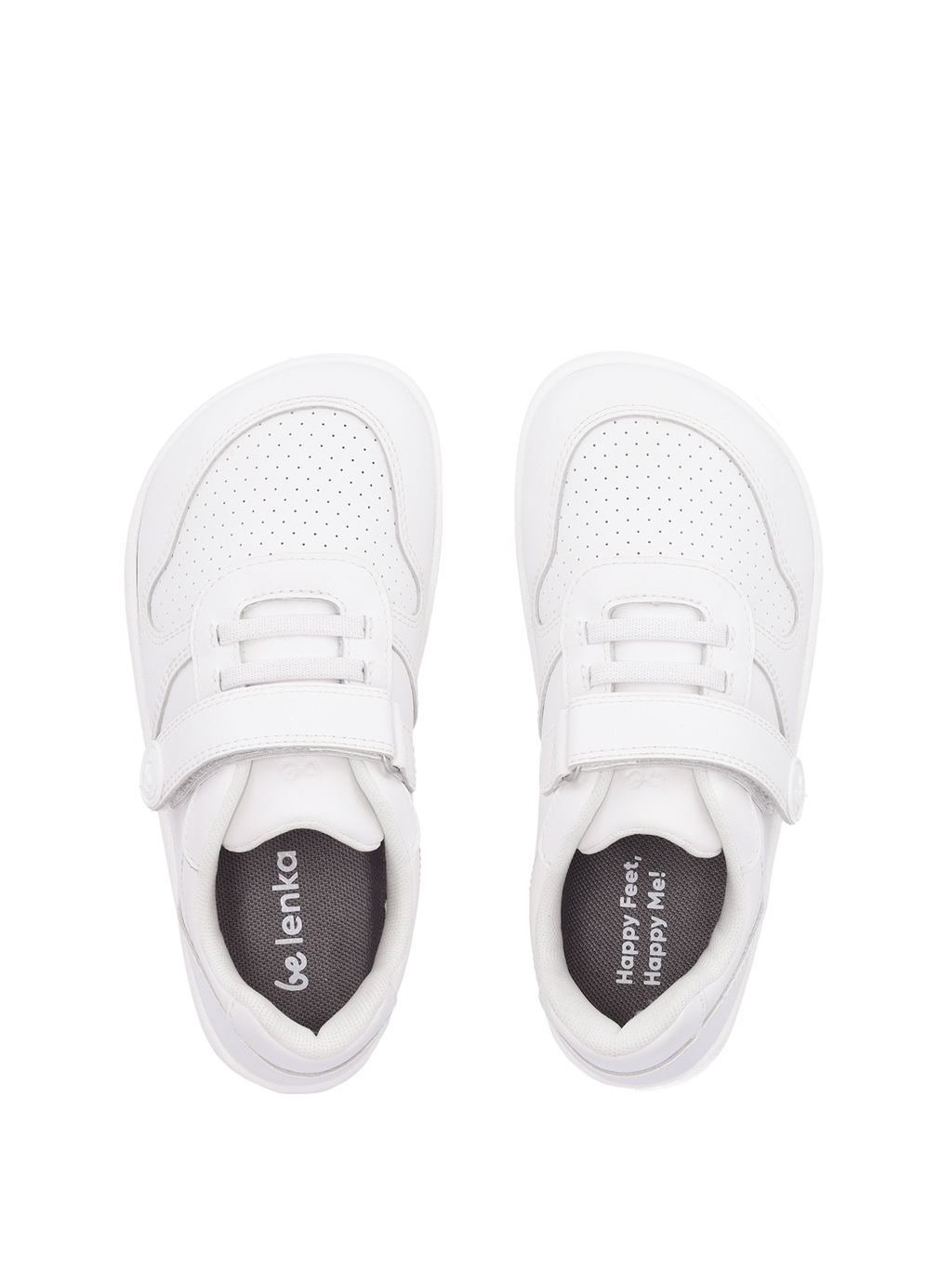 Kids barefoot sneakers Be Lenka Scoot Kids - All White