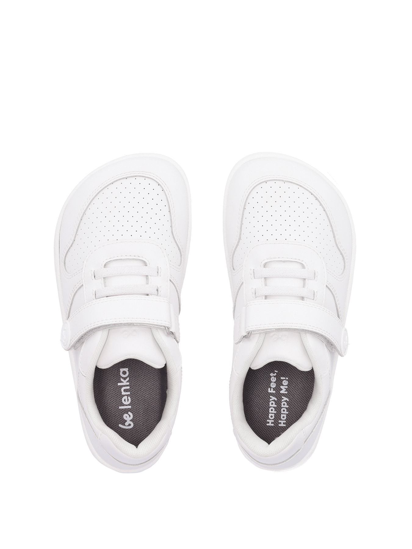 Kids barefoot sneakers Be Lenka Scoot Kids - All White