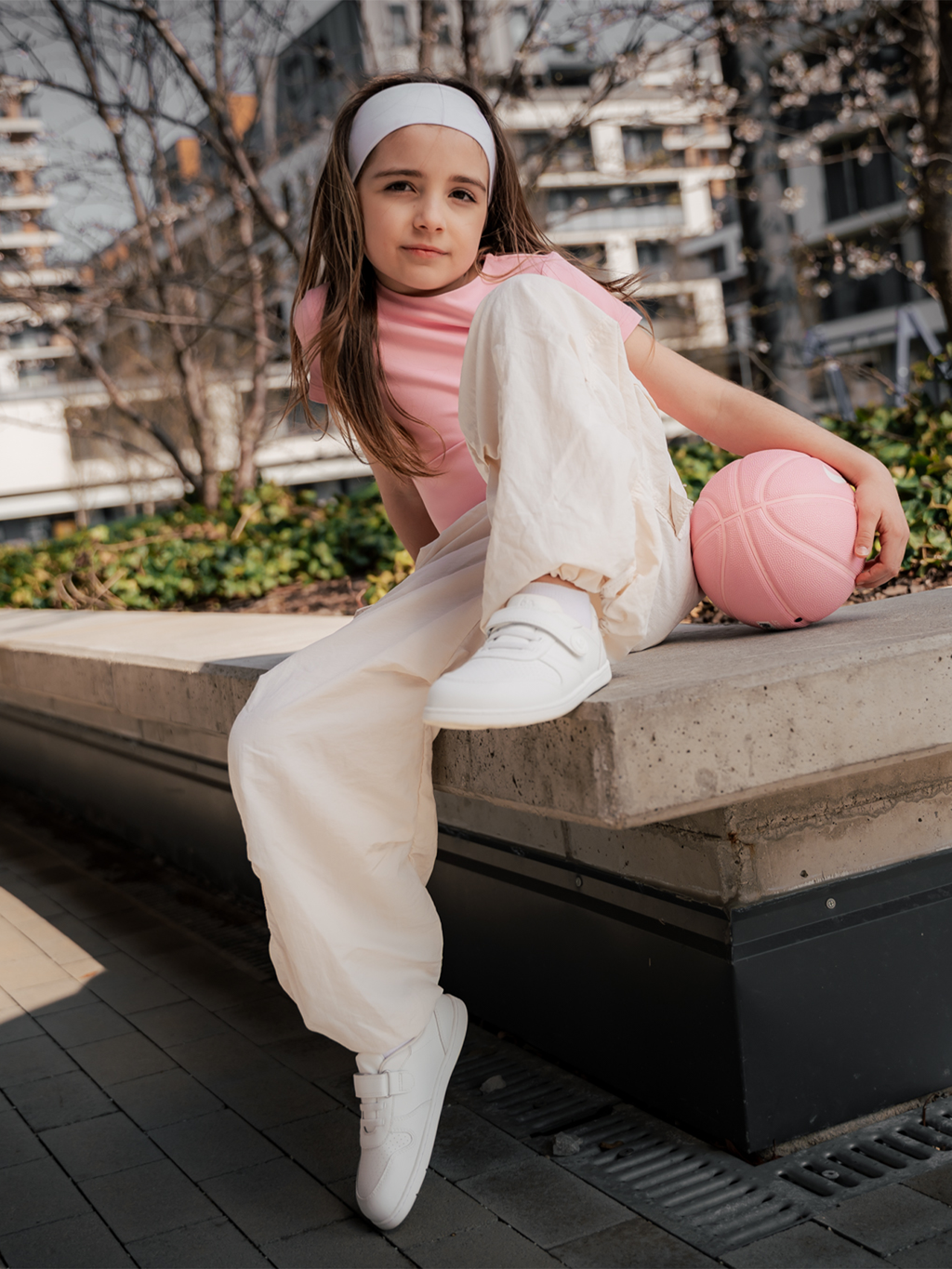 Kids barefoot sneakers Be Lenka Scoot Kids - All White