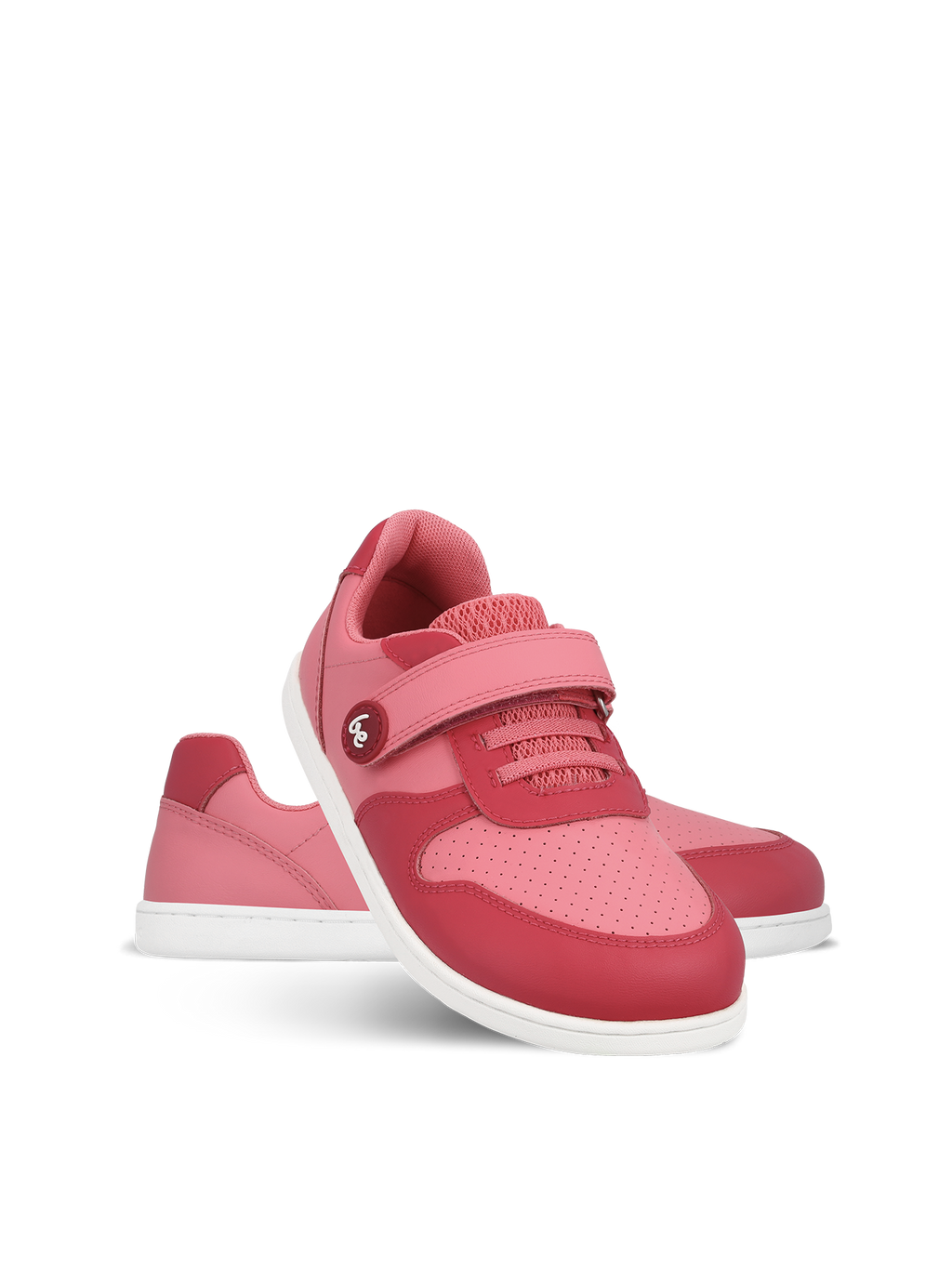 Kids barefoot sneakers Be Lenka Scoot Kids - Light & Dark Pink