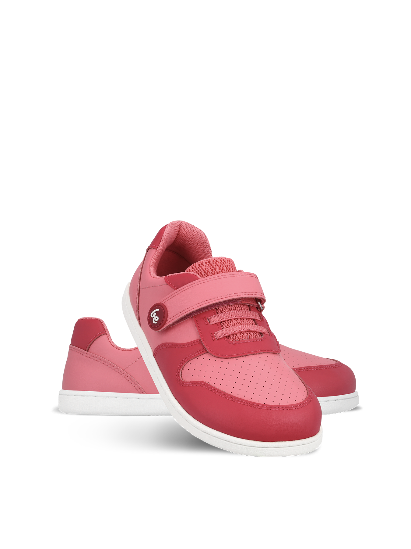 Kids barefoot sneakers Be Lenka Scoot Kids - Light & Dark Pink