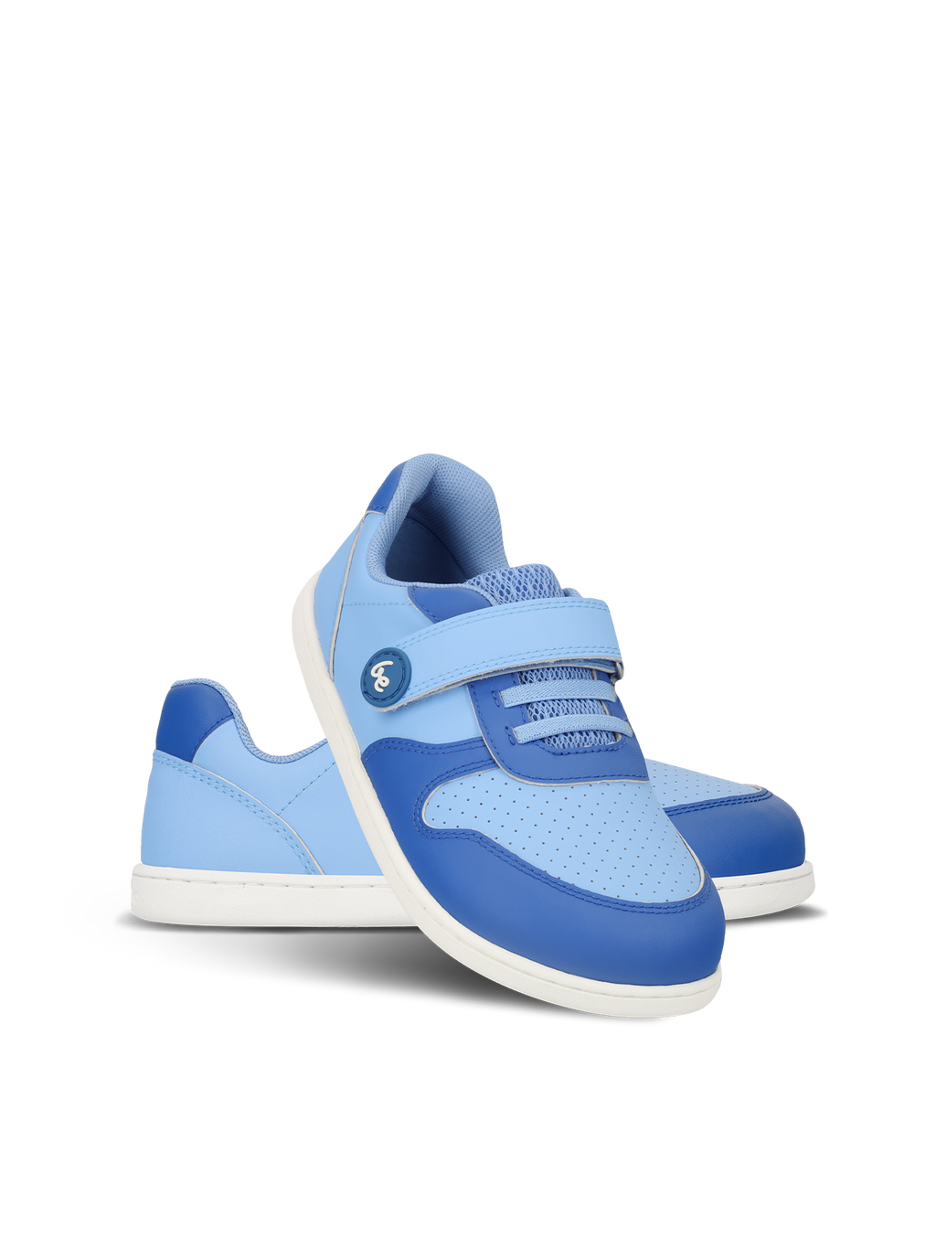 Kids barefoot sneakers Be Lenka Scoot Kids - Light & Royale Blue