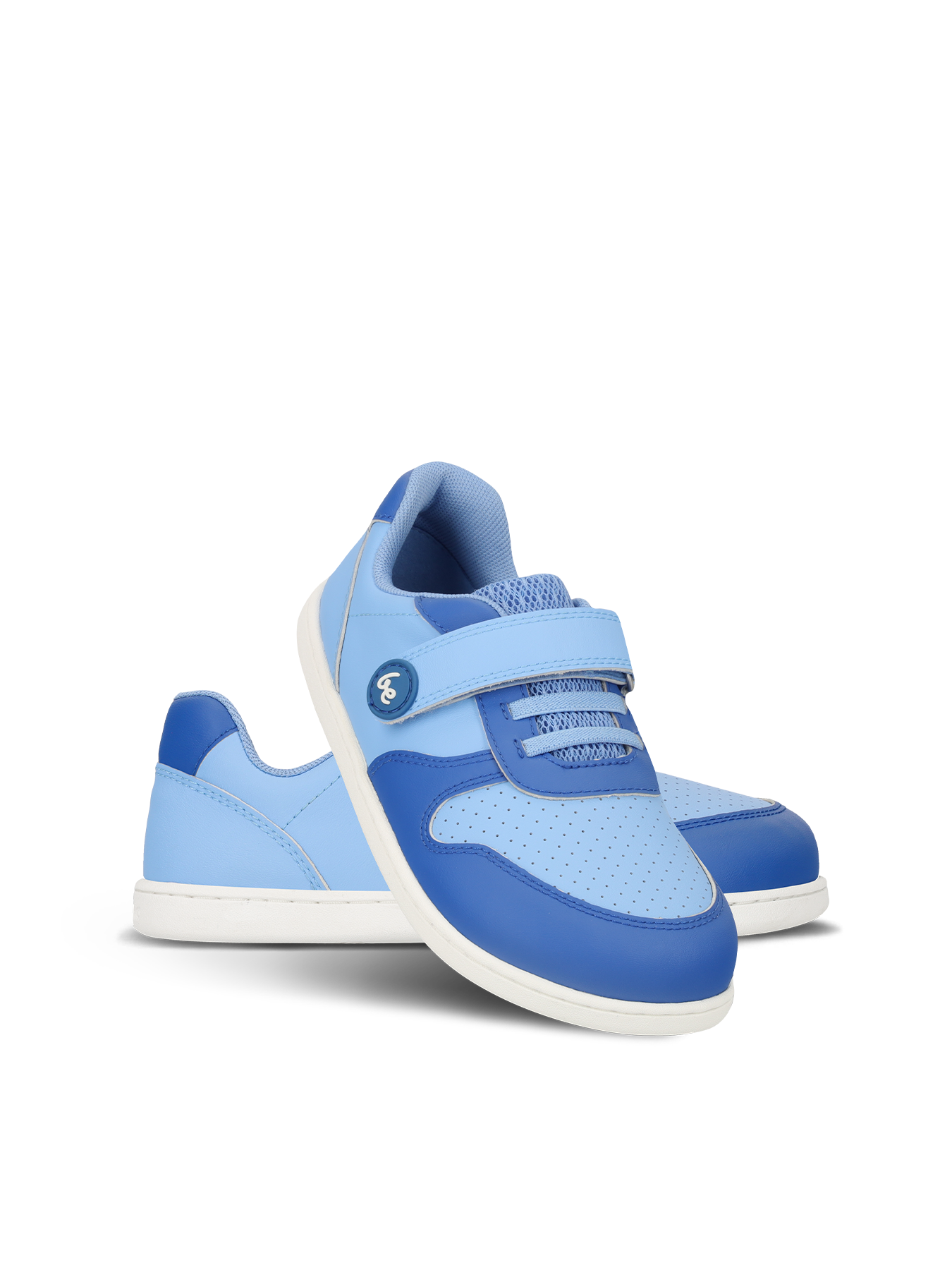 Kids barefoot sneakers Be Lenka Scoot Kids - Light & Royale Blue