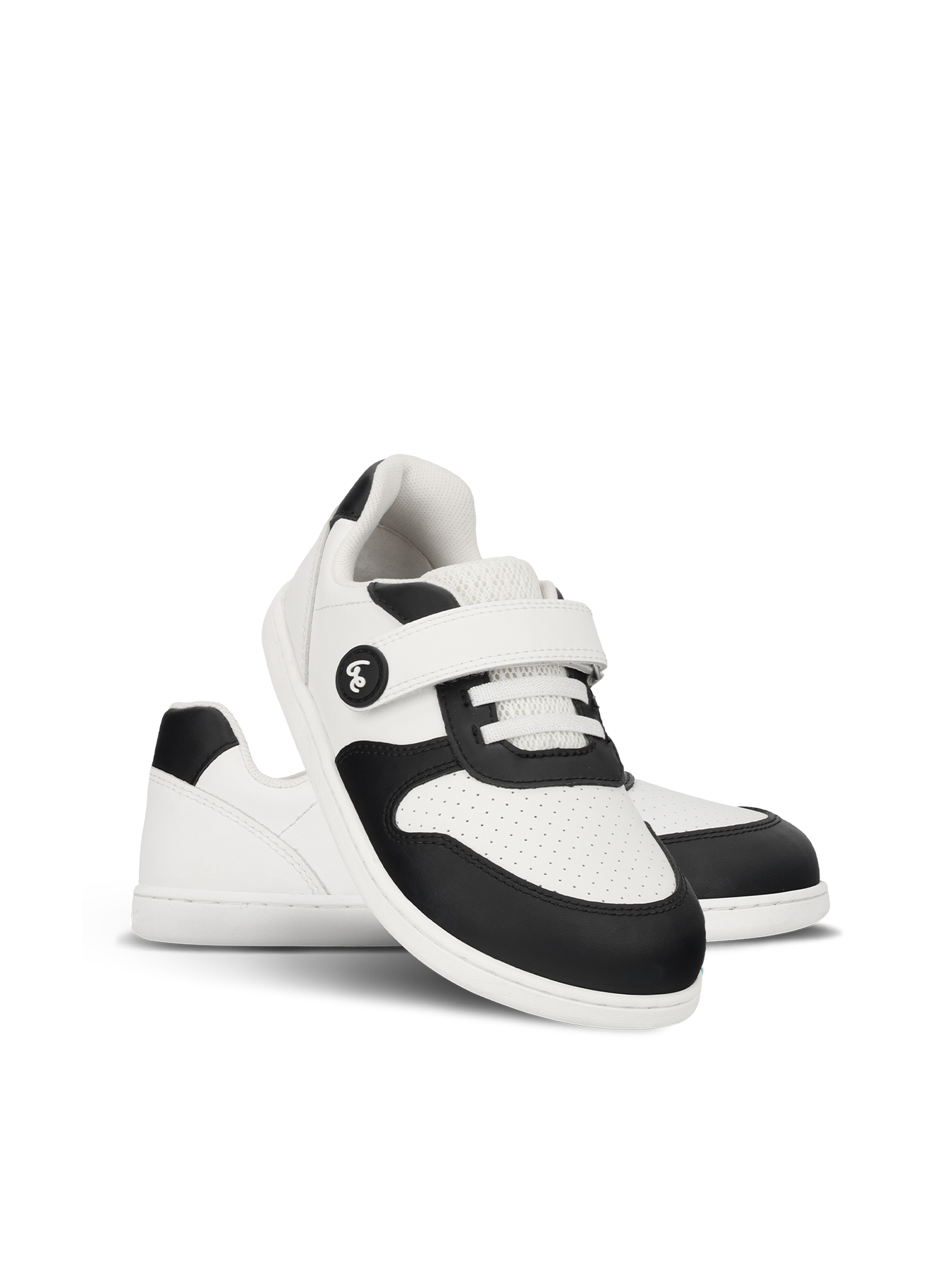 Kids barefoot sneakers Be Lenka Scoot Kids - White & Black