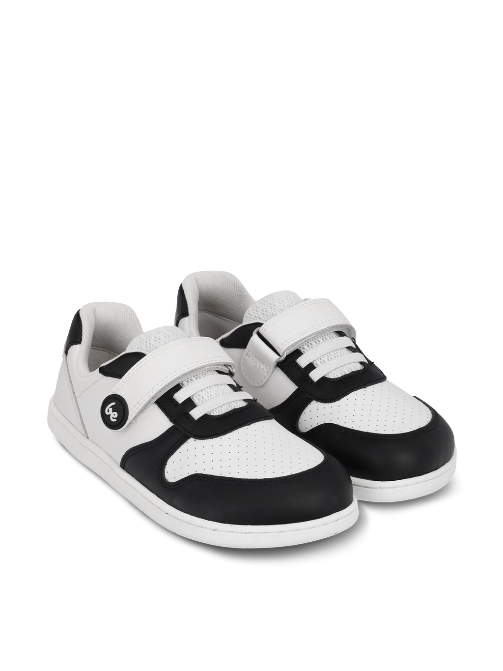 Kids barefoot sneakers Be Lenka Scoot Kids - White & Black