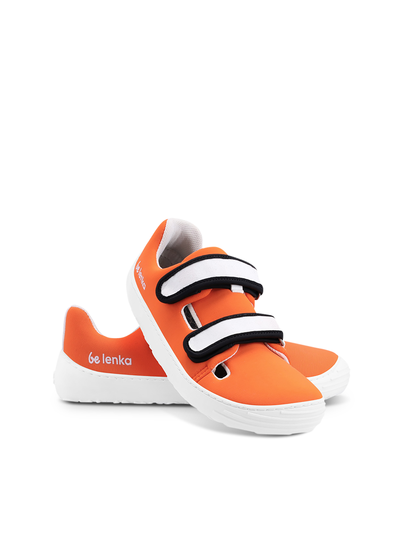 Be Lenka Kids barefoot sneakers Seasiders - Orangy