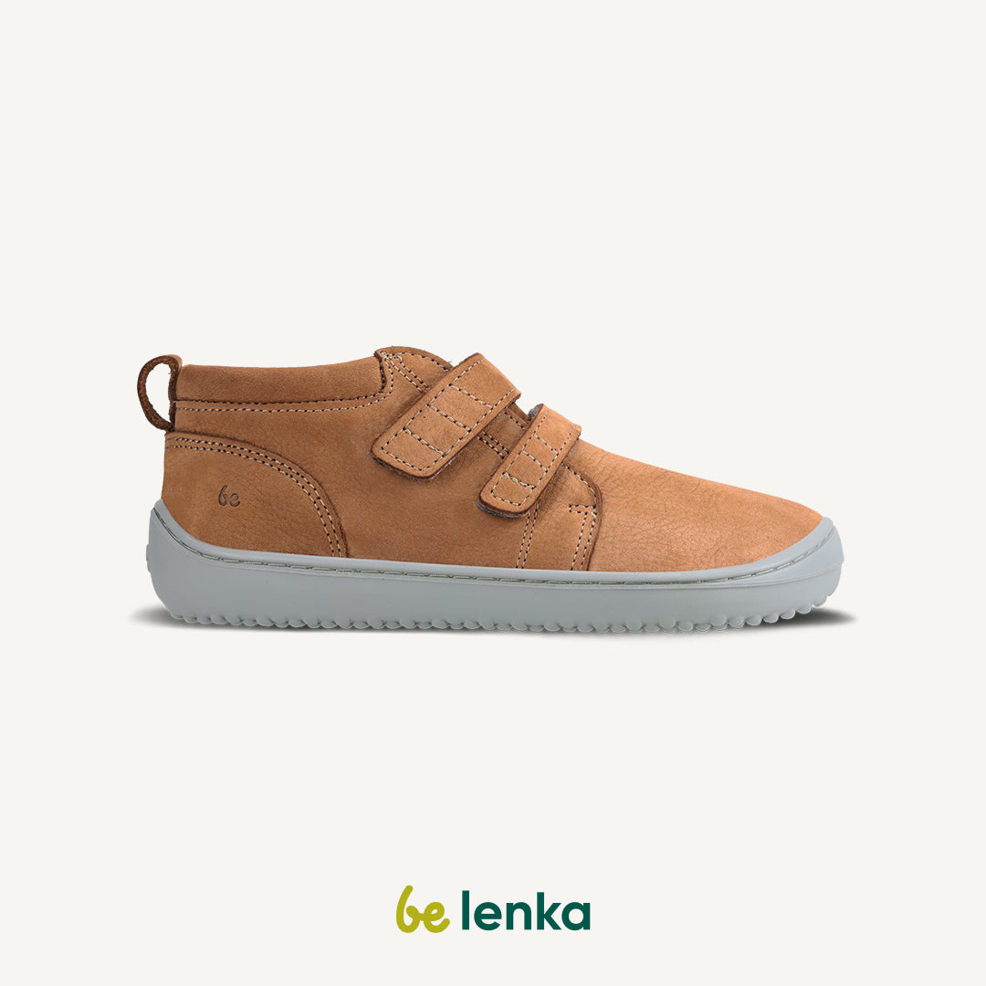 Kids barefoot Be Lenka Play - Cognac