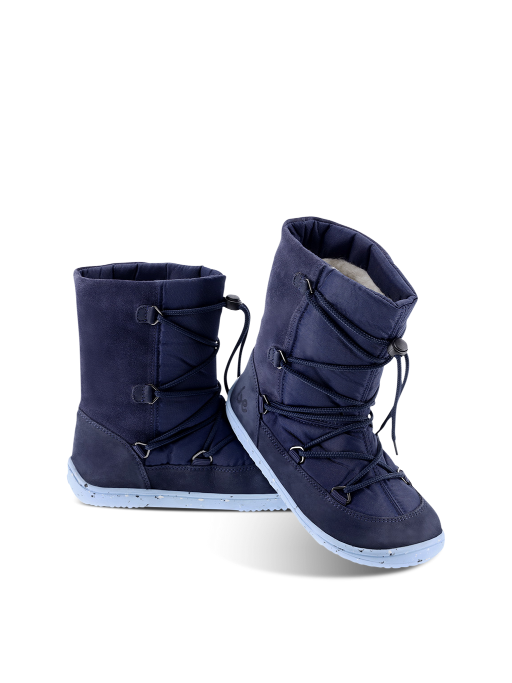 Botas de invierno para niños Barefoot Be Lenka Snowfox Kids 2.0 - Negro