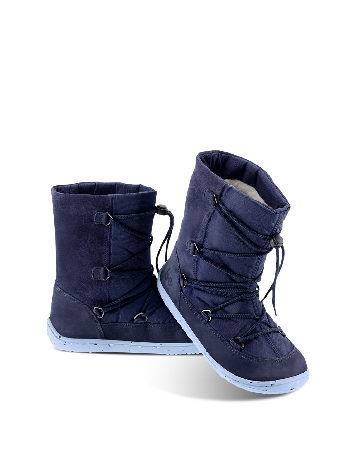 Botas de invierno para niños Barefoot Be Lenka Snowfox Kids 2.0 - Negro