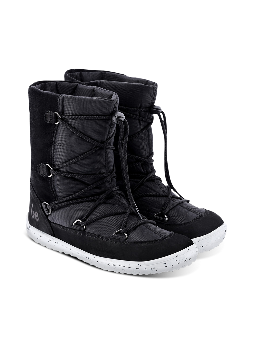 Botas de invierno para niños Barefoot Be Lenka Snowfox Kids 2.0 - Negro
