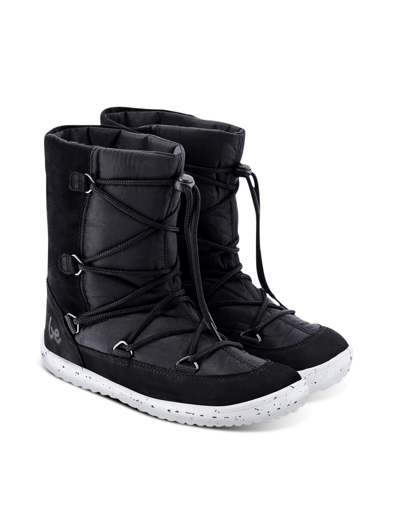 Botas de invierno para niños Barefoot Be Lenka Snowfox Kids 2.0 - Negro
