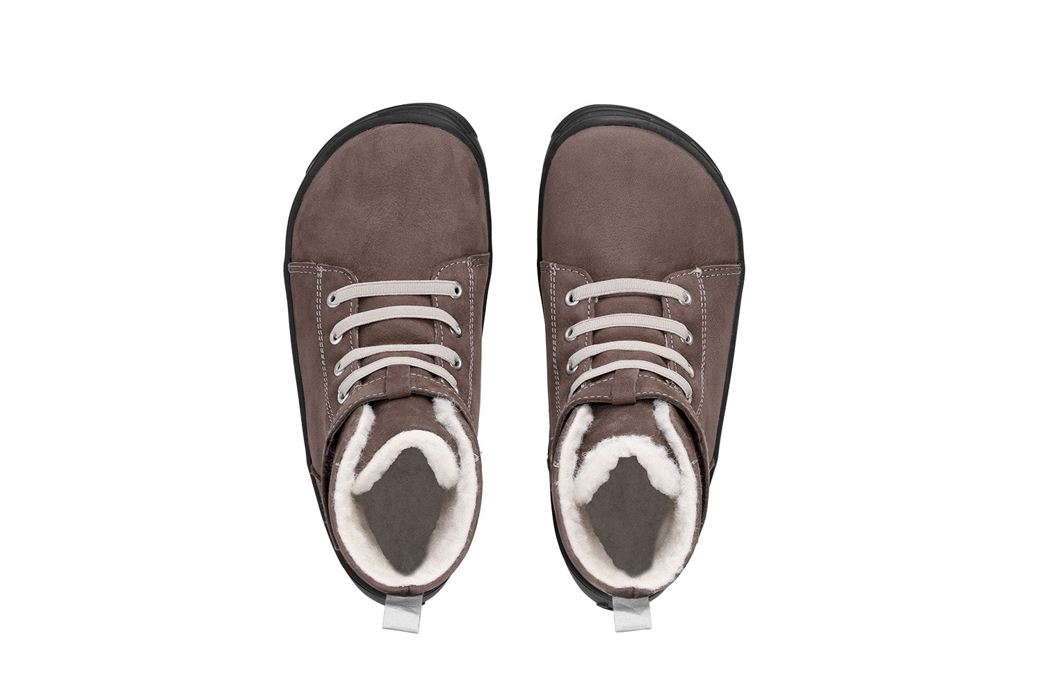Winter barefoot boots Be Lenka Winter Kids - Chocolate