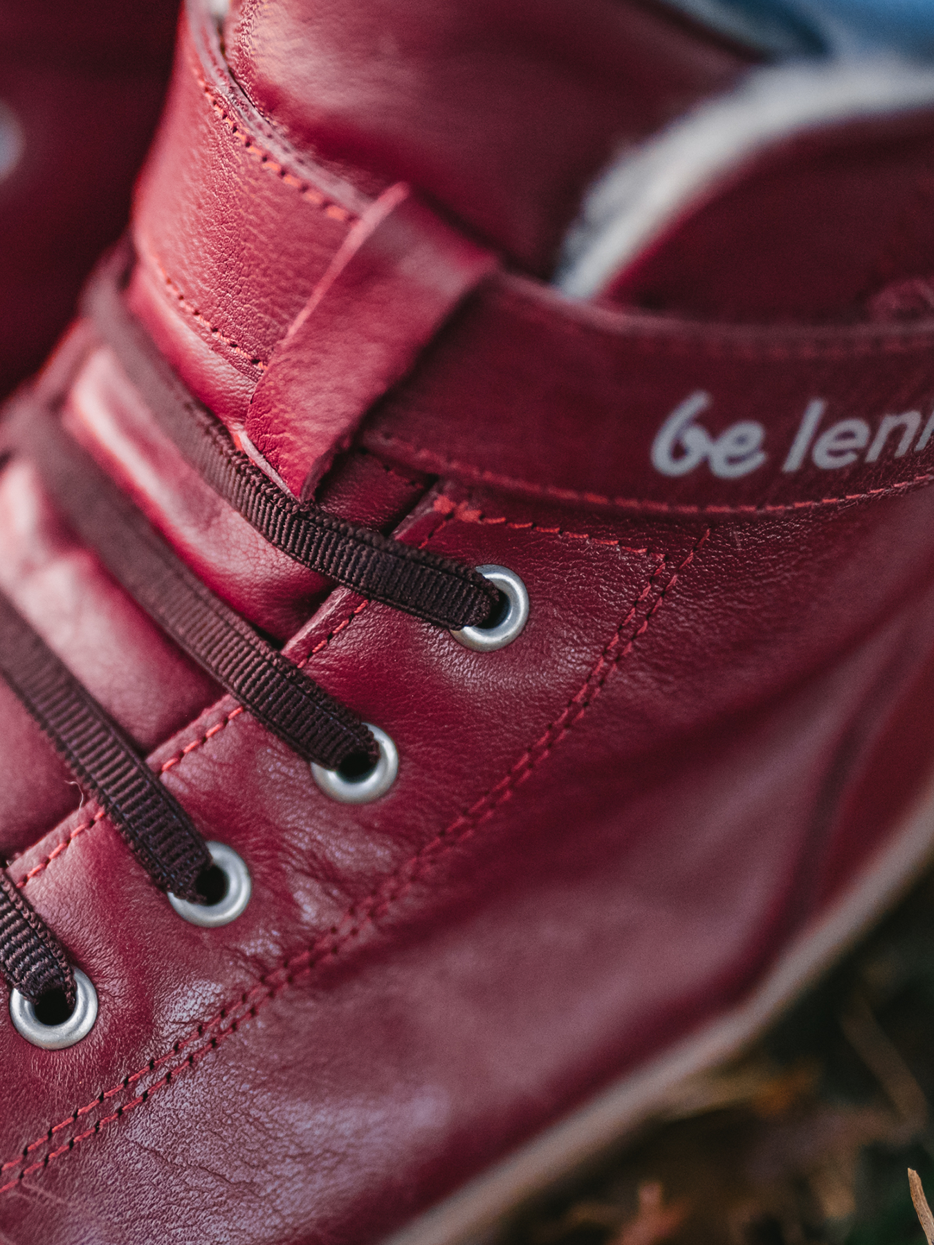 WINTER KIDS: dark cherry red size eu 34