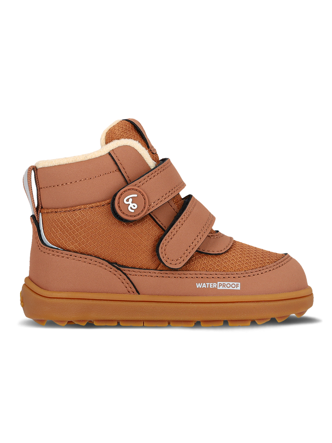 Kids winter barefoot boots Be Lenka Zippu Preschool - All Brown