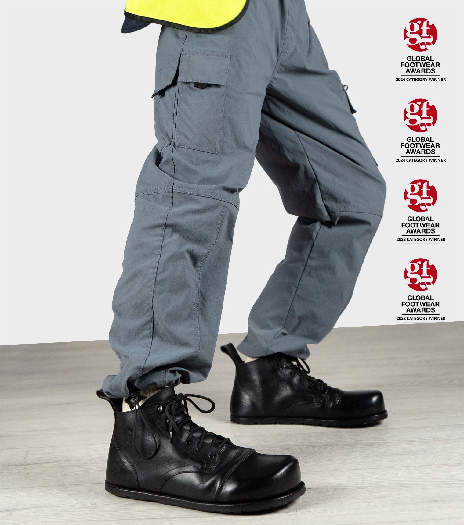 Goodyear Welted Barefoot Carpenter's Safety Boots - Barefoot Shoe Store