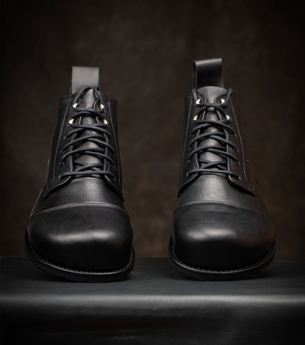 Goodyear Welted Barefoot Carpenter's Safety Boots - Barefoot Shoe Store