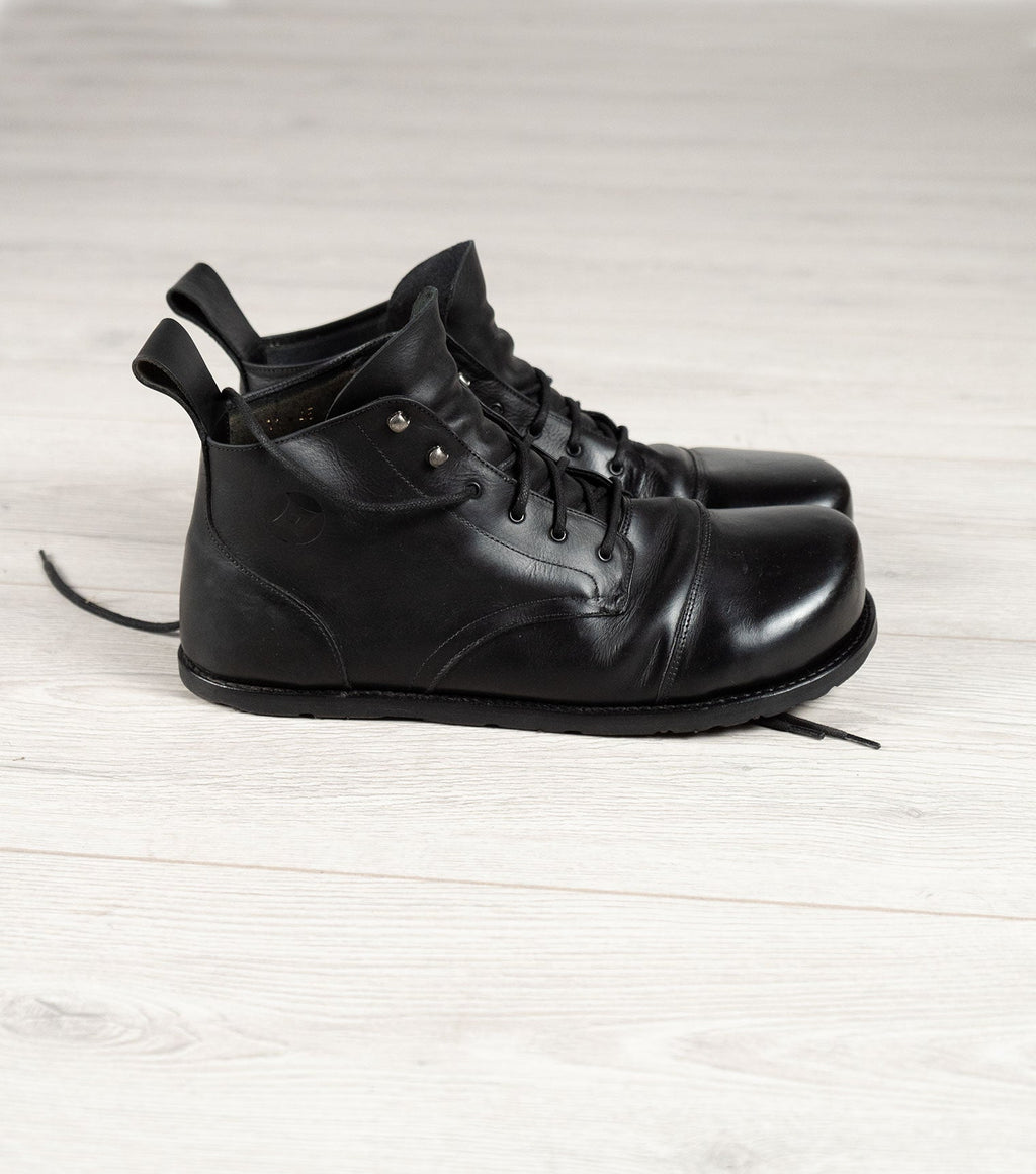 Goodyear Welted Barefoot Carpenter's Safety Boots - Barefoot Shoe Store